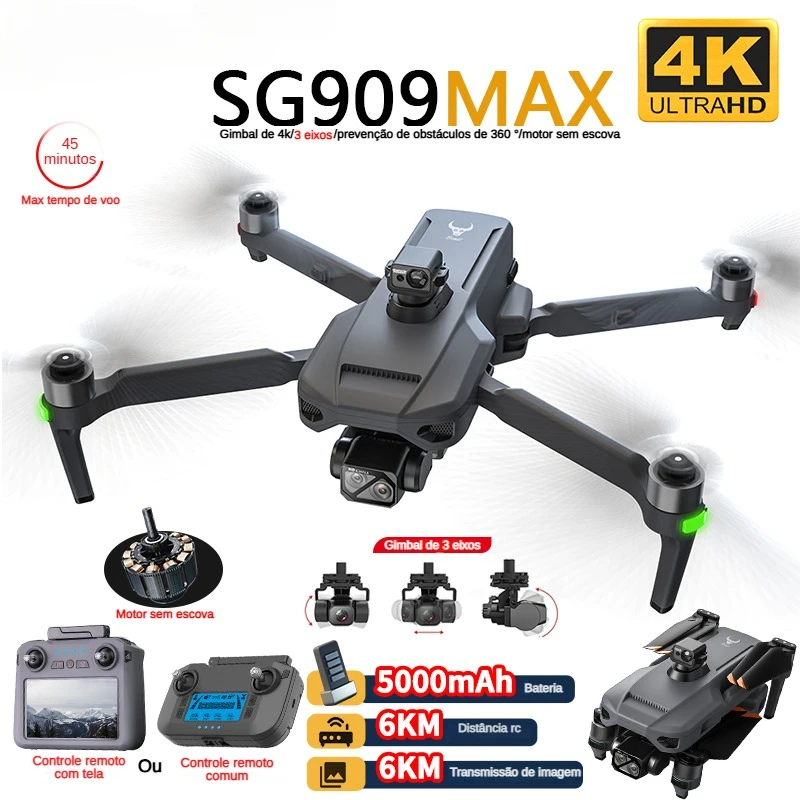 Drone Camera Professional - ZLL SG909 SG909MAX طائرة بدون طيار