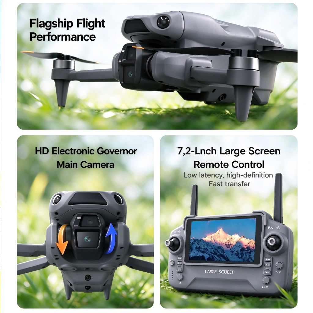 طائرة بدون طيار LF682 MAX GPS  - مراجعة Drone Camera Professional وسعره