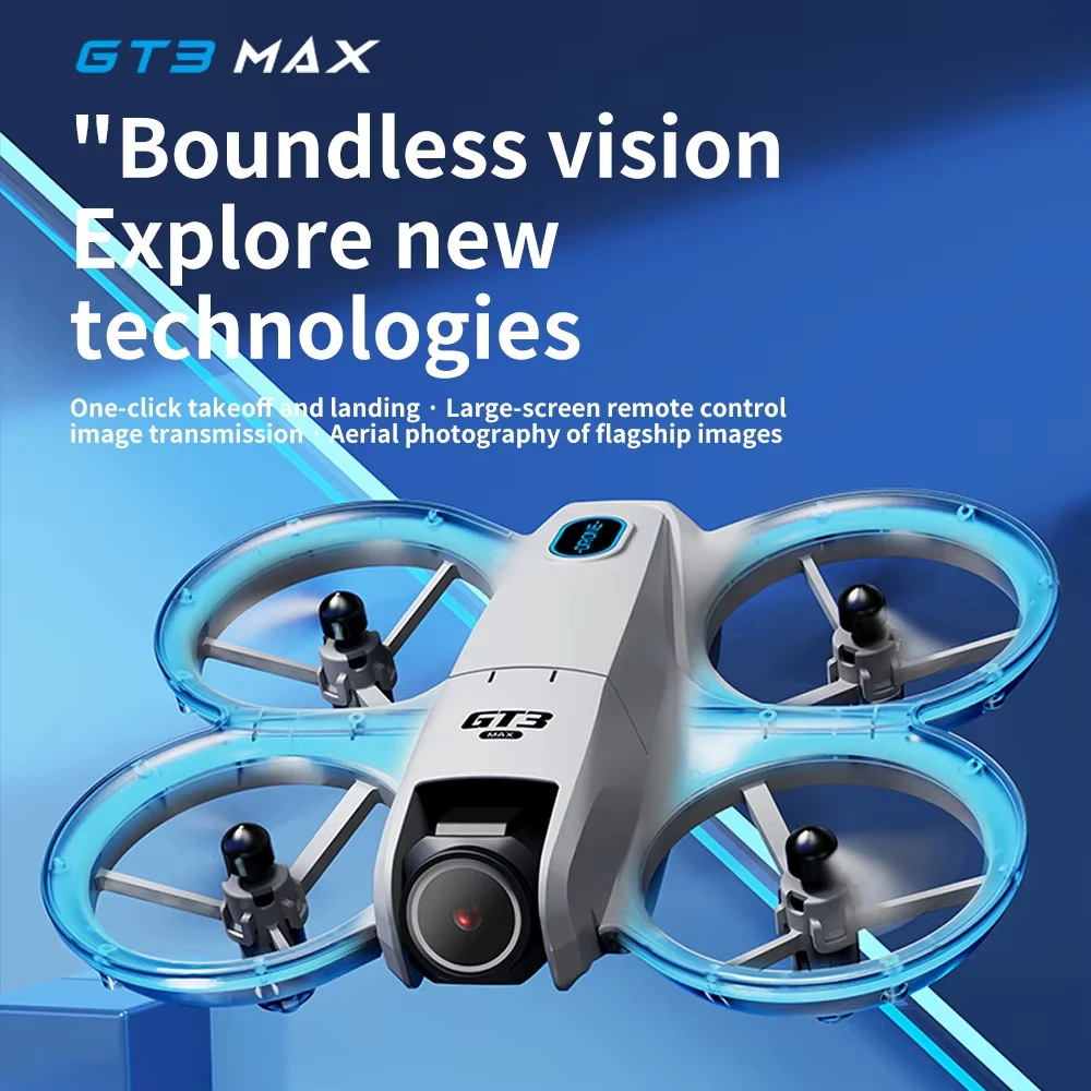 طائرة بدون طيار GT3 Max مزودة  - مراجعة Drone Camera Hd وسعره